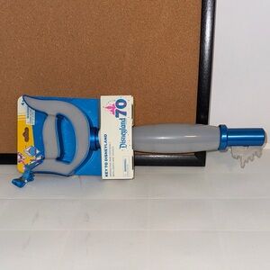 Disneyland 70th Anniversary Blue and Gray Key-NO PIN (pin not included)